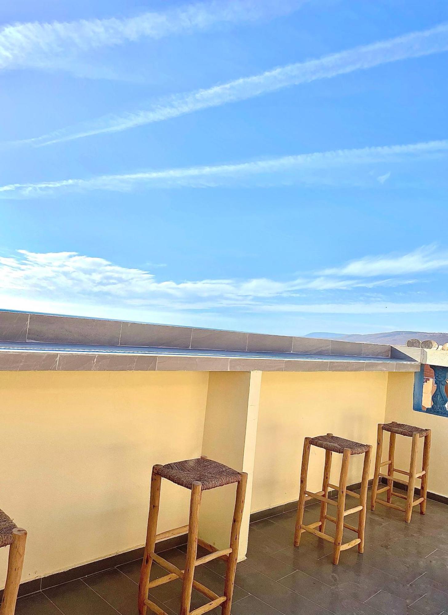 Waveside Hostel Tamraght Buitenkant foto